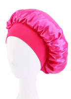 Bonnet de nuit en satin