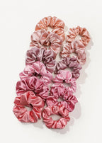 Lot de 12 chouchous en satin