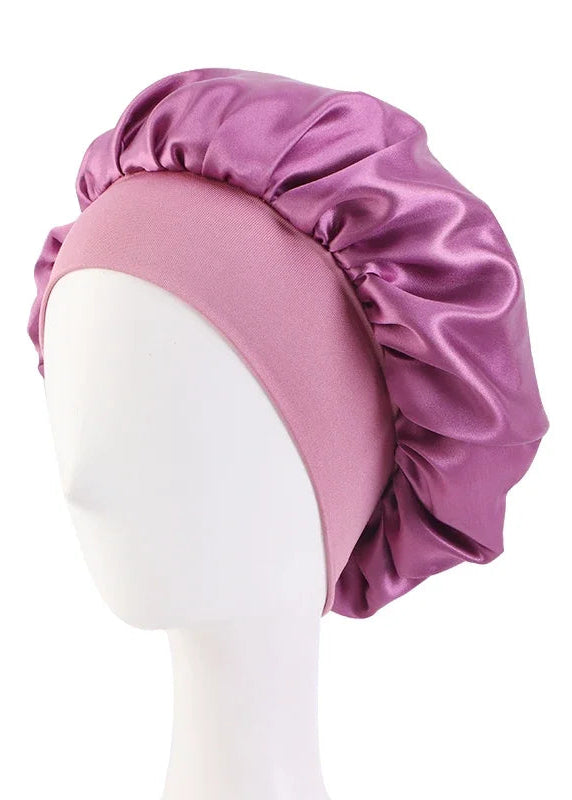 Bonnet de nuit en satin