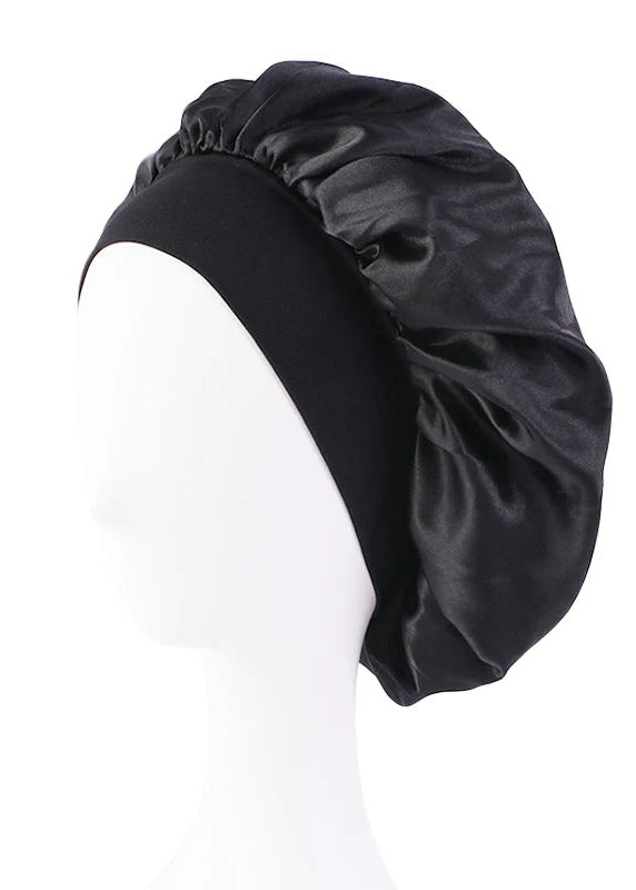 Bonnet de nuit en satin