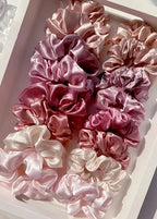 Lot de 12 chouchous en satin