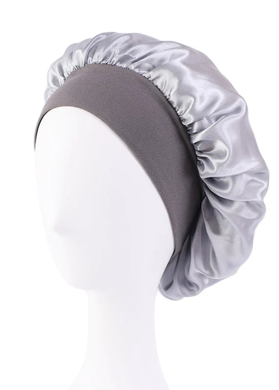 Bonnet de nuit en satin