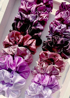 Lot de 12 chouchous en satin