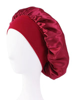 Bonnet de nuit en satin