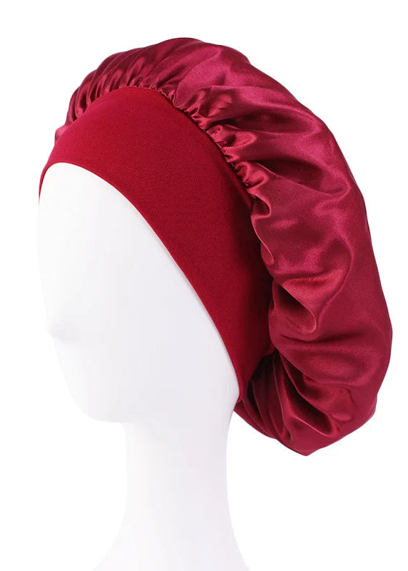Bonnet de nuit en satin
