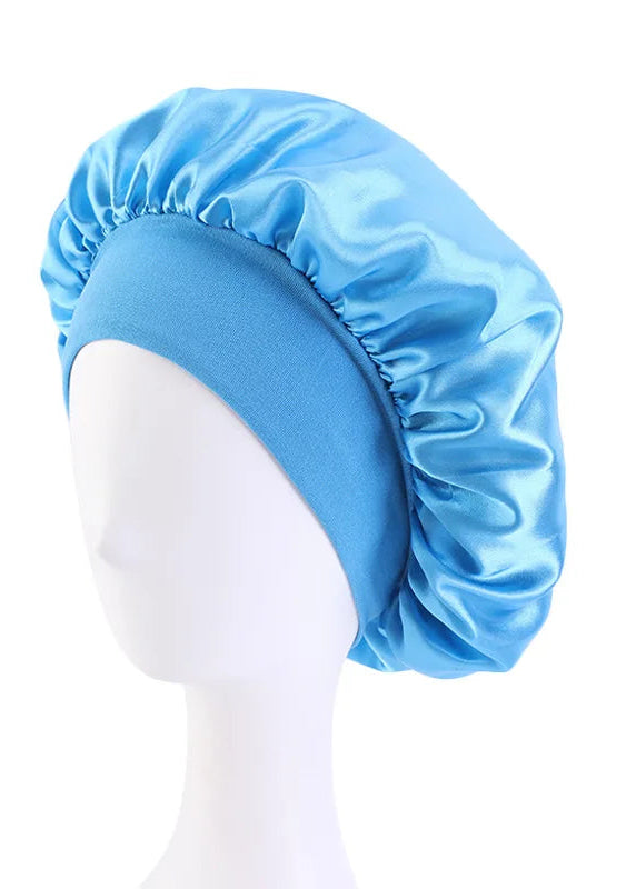 Bonnet de nuit en satin