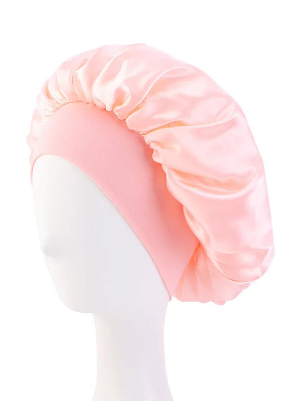Bonnet de nuit en satin