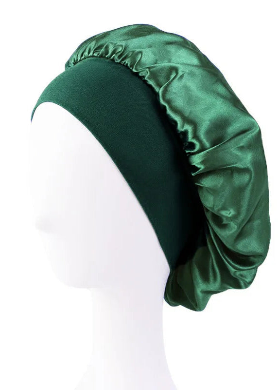 Bonnet de nuit en satin