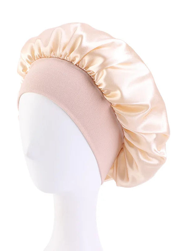 Bonnet de nuit en satin