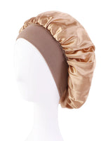Bonnet de nuit en satin