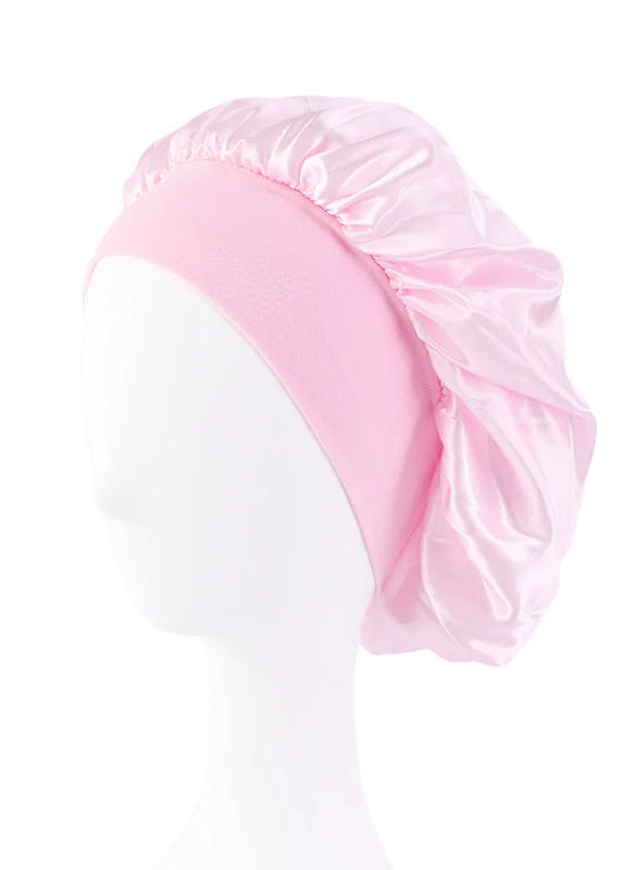 Bonnet de nuit en satin